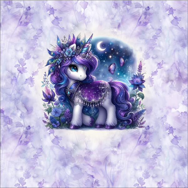 VB Purple Pavo Unicorns Panel 3